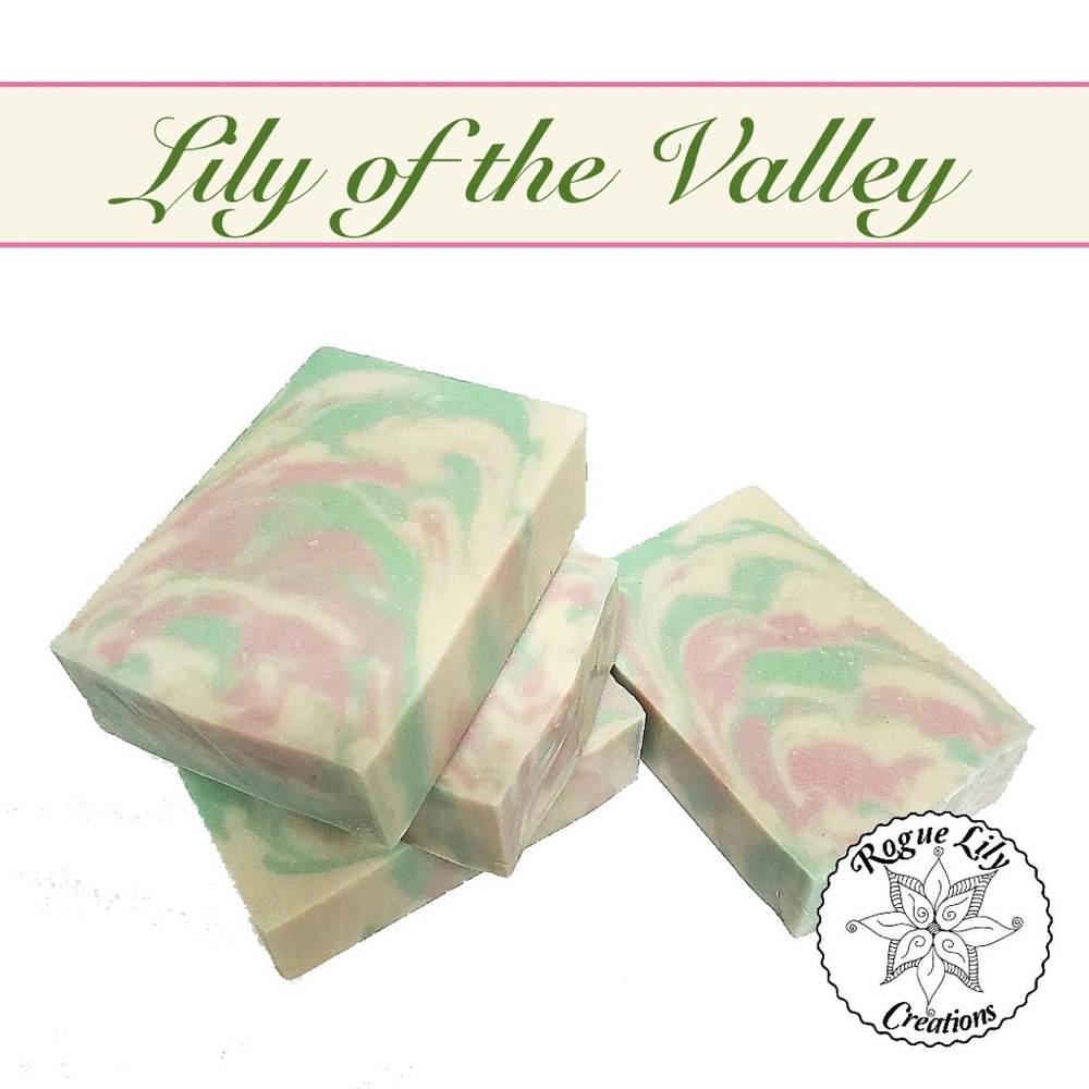 Artisan Coconut Milk Soap: Lily of the Valley SOLD OUT - Picture 1 of 3